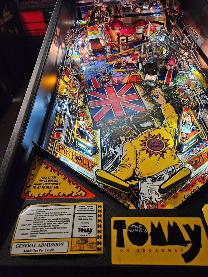 Flipper / Pinball Tommy the Who - Data East in Weinheim