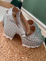 Buffalo ❤️ Sandalen Plateau Glam Strass Neu Berlin - Rudow Vorschau