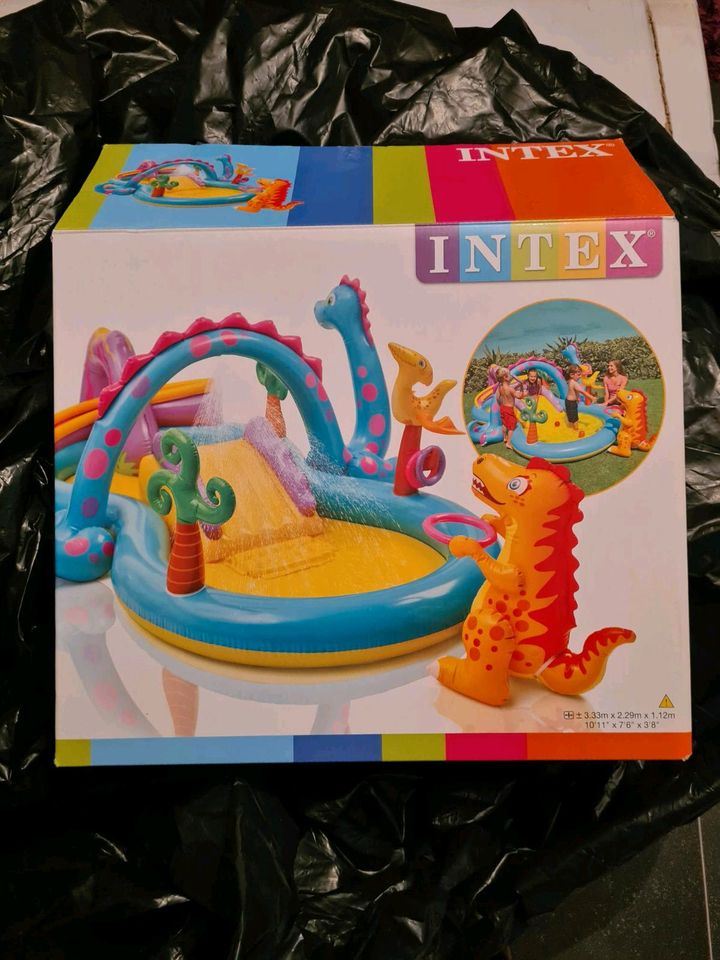 Pool Dinoland Pool mit Wasserutsche, aufblasbar Intex in  Nordrhein-Westfalen - Oberhausen | Spielzeug für draussen günstig kaufen,  gebraucht oder neu | eBay Kleinanzeigen ist jetzt Kleinanzeigen