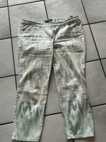 Sommerjeans, Gerry Weber, 7/8 lang, Gr 46, grün gemustert Rheinland-Pfalz - Bodenheim Vorschau