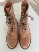 Damen Stiefeletten Boots Anna Field, Gr. 42, beige Veloursleder Hessen - Künzell Vorschau