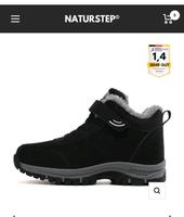 Ergonomischer Klettverschluss-Stiefel gefüttert, schwarz Bayern - Elchingen Vorschau