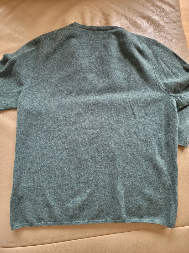 Pullover 100% Cashmere/Kaschmir von Herzensangelegenheit, grün,XL in Langenfeld