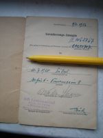 Historisches Dokument orig. SV Ausweis 1952 Dachbodenfund Thüringen - Erfurt Vorschau