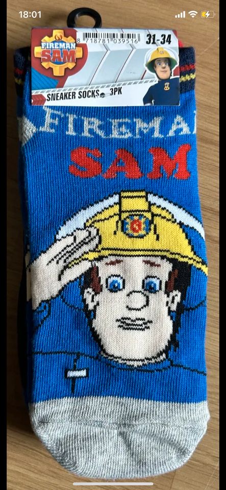 Feuerwehrmann Sam Sneaker Socken in Nordrhein-Westfalen - Eitorf | eBay  Kleinanzeigen ist jetzt Kleinanzeigen