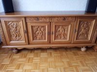 Schönes Sideboard Eiche hell geschnitzt Nordrhein-Westfalen - Hürth Vorschau