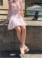 Musselin Kleid Blümchen in rosa Größe S M L NEU OVP Bayern - Bamberg Vorschau
