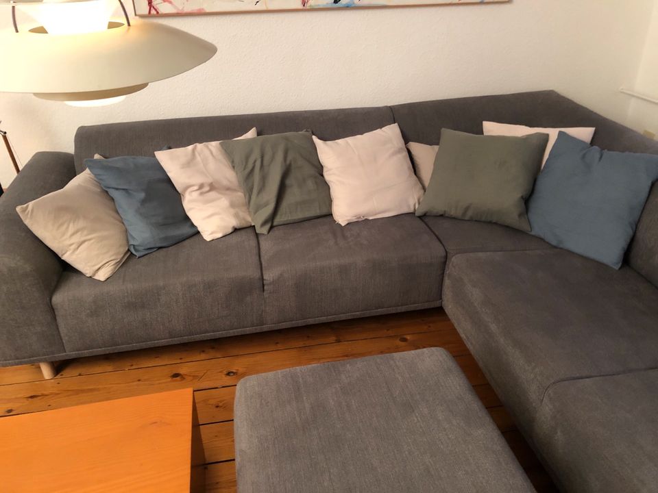 Sofa Designer Bolia Hannah 7-Sitzer mit beistellhocker in Hamburg