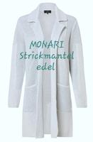 Strickmantel❤️MONARI❤️mit Lurex❤️edel und ungetragen❤️42 hellgrau Sachsen - Werdau Vorschau