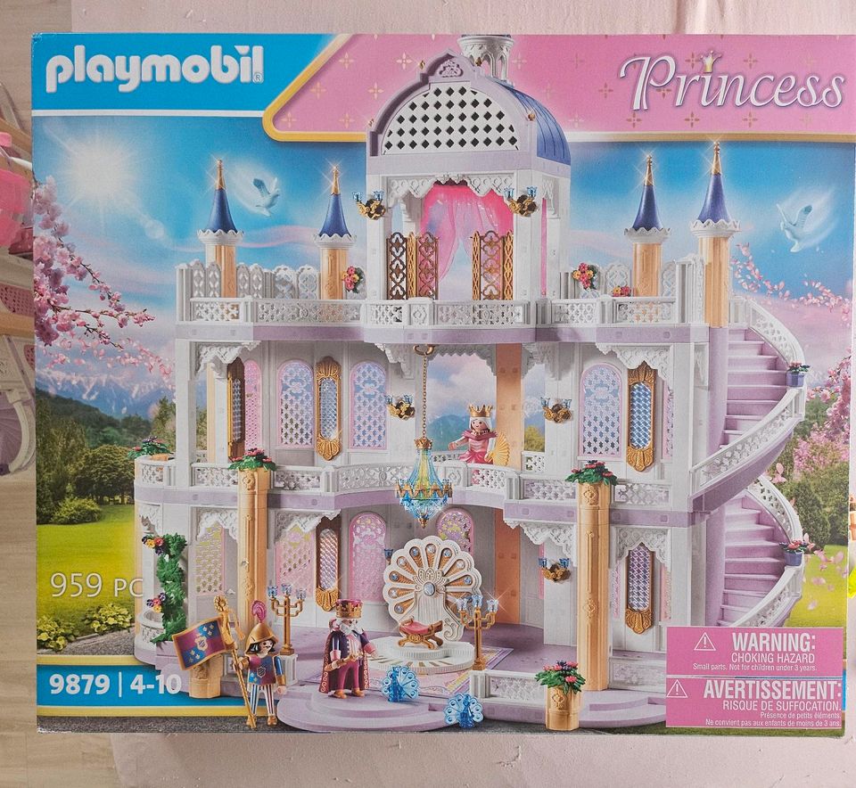 Playmobil Princess Schloß 9879 mit viel Zubehör in Dietmannsried