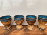 4 getöpferte Becher handmade unikat Thüringen - Winterstein Vorschau