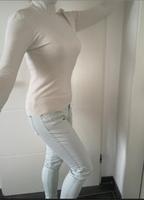 Damen Kleidung Rollkragen Pullover Gr.S/36 Creme Strass Bibi Nordrhein-Westfalen - Lotte Vorschau