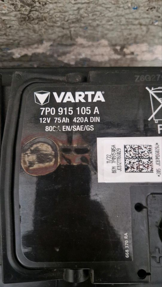 Autobatterie Varta in München