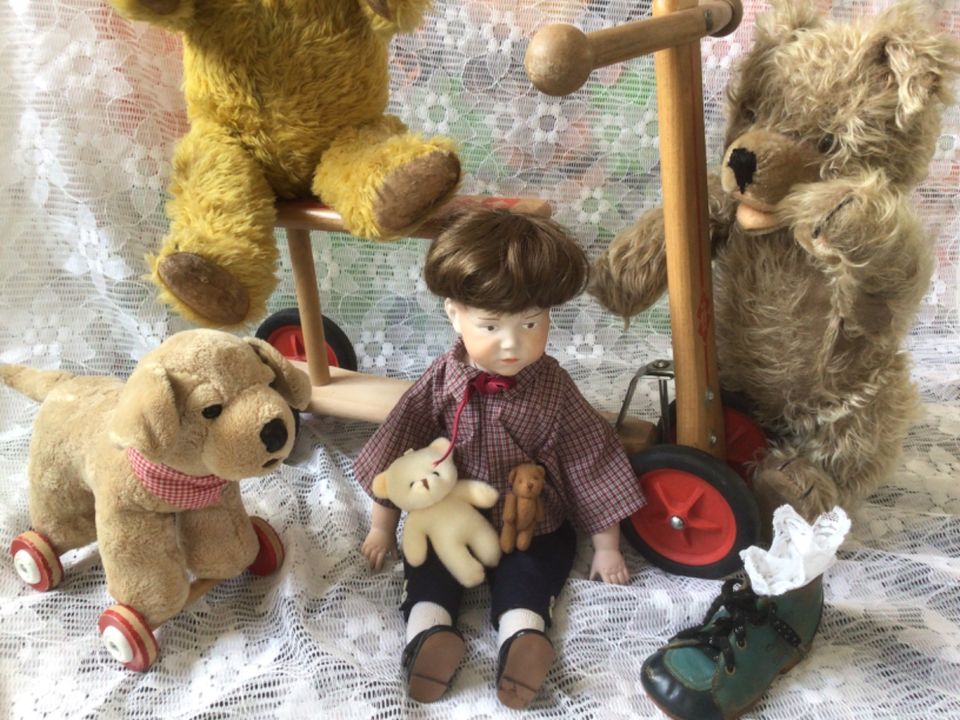 Porzellankopfpuppe K & R gemarktet St 5 , 13, 101 Brocante PUPPE in Kirchheim unter Teck