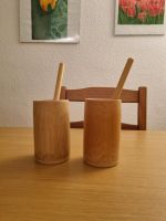 100% Bambus Becher und Strohhalm, 2 Sets Baden-Württemberg - Mannheim Vorschau