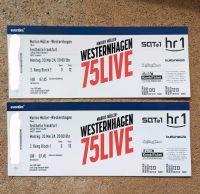 2 Karten für" Marius Müller Westernhagen" Frankfurter Festhalle Saarland - Losheim am See Vorschau