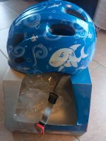 ABUS Kinderhelm Fahrradhelm sharky  M 50-55 SMILEY 2 0 blue Schleswig-Holstein - Sehestedt Vorschau