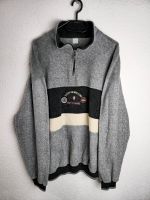 Vintage Fleece Zip Pullover Grau Bunt Size M 90s Retro Duisburg - Meiderich/Beeck Vorschau