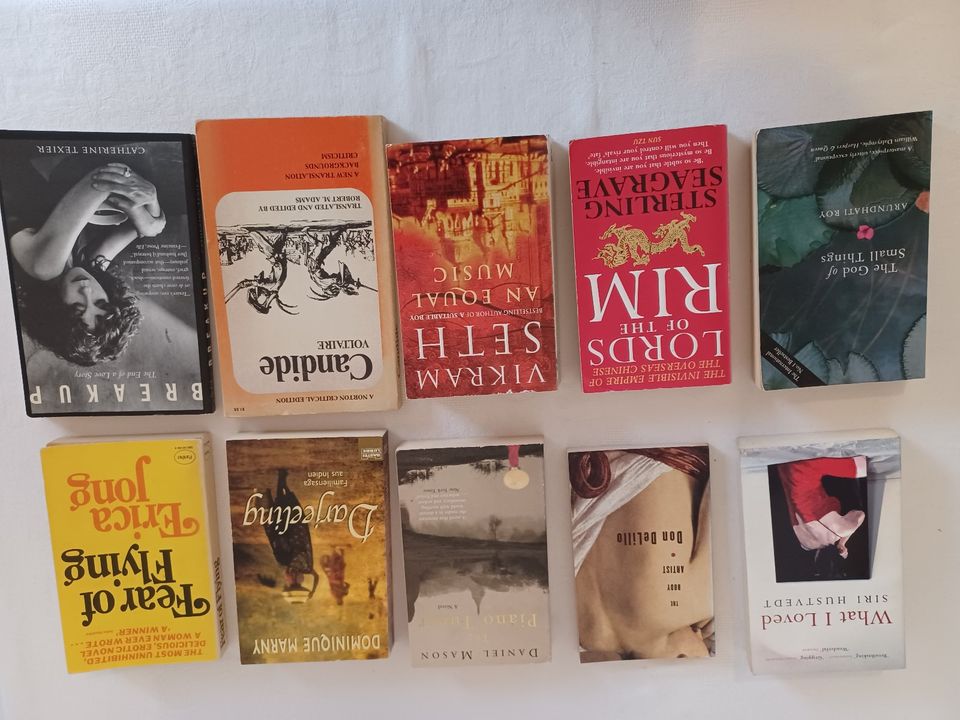 Frauenromane: Liebe, Beleristik, Biografien, (Englisch) Pak. 6 in Dachau