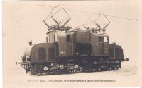 alte AK Preuß. Wechselstrom-Güterzuglokomotive, ungelaufen, s/w Berlin - Tempelhof Vorschau