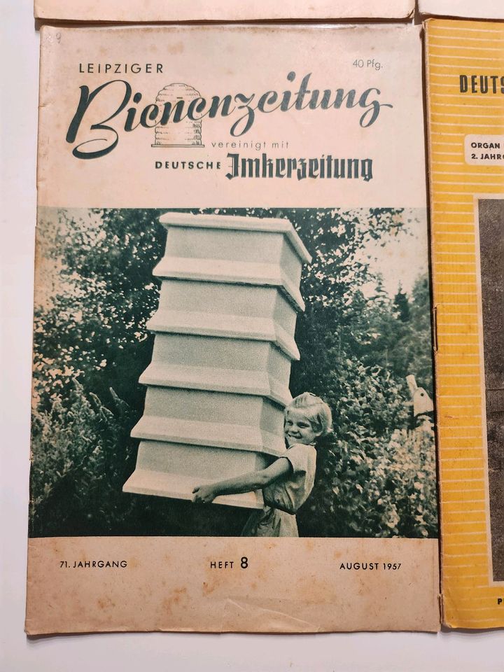 Alte Bienenzeitung u. Imkerzeitung in Ziethen