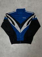 Vintage Adidas Trainingsjacke Y2K Baggy Style - L Schwarz Blau Baden-Württemberg - Ulm Vorschau