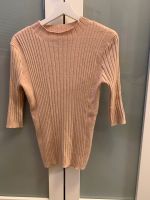 Damen Strickshirt Pullover beige Glitzer Größe 38-49 Niedersachsen - Stade Vorschau