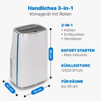 Clatronic CL 3750 Klimagerät 3 in 1 CL3750 Nordrhein-Westfalen - Hagen Vorschau