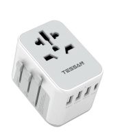 NEU TESSAN Reiseadapter Weltweit 3 USB und 1 USB C OVP Baden-Württemberg - Mannheim Vorschau