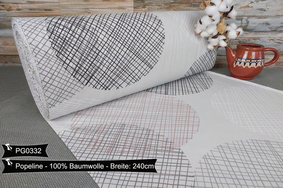 Neu im Sortiment Popeline Doppelbreit 240cm VERSANDFREI Baumwollstoff Stoffe Meterware ab 50cm Baumwolle Bastelstoffe Kinderstoffe Babystoff Hochwertige Patchwork Dekostoffe Deko Stoff Öko-Tex in Leipzig