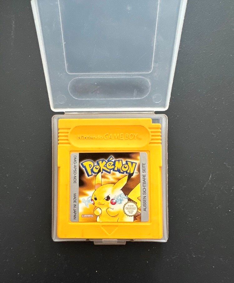 Pokémon gelbe Edition Nintendo Spiel in Landsberg (Lech)