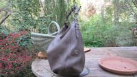 Beuteltasche Tasche v. Bogner Ashia taupe Leder Handtasche tode b Brandenburg - Caputh Vorschau