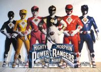 Mighty Morphin Power Rangers Film KINO-AUFSTELLER Standees ROT Bielefeld - Stieghorst Vorschau