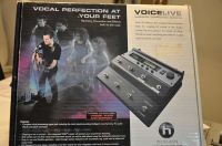 TC Helicon Voicelive Multieffektgerät für Vokal u. Akustikgitarre Bayern - Freilassing Vorschau