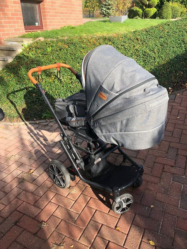 Gesslein Kinderwagen 3 in 1 und Babyschale Maxi Cosi in Lüssow