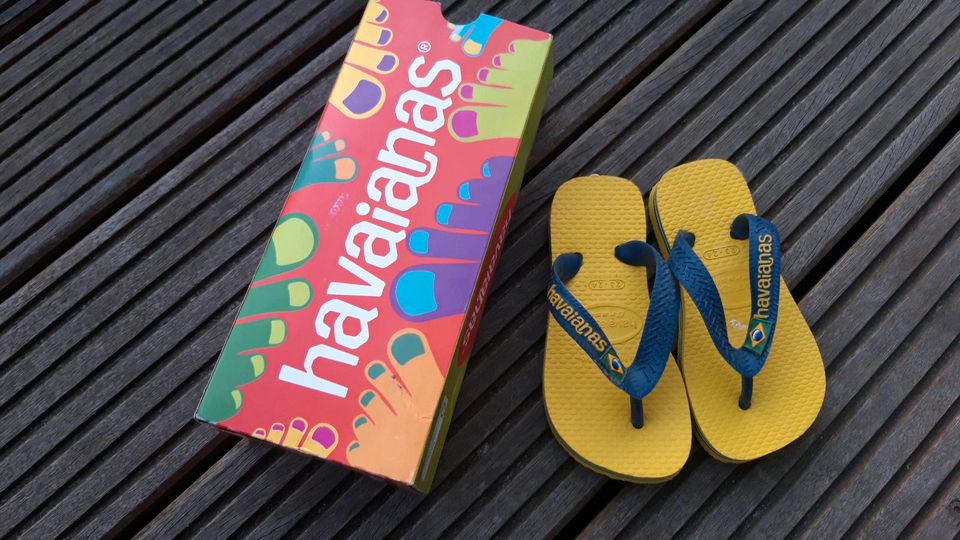 Neue Havainas Gr. 23 / 24 Flip Flops Badeschuhe Zehentreter in Gremmendorf