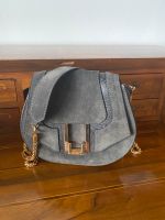 Coccinelle Tasche Grau Leder Velours Crossbody Bag Schultertasche Nordrhein-Westfalen - Meckenheim Vorschau