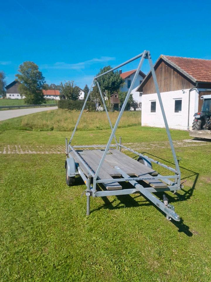 Anhänger Werbeanhänger Jägerstand Fahrgestell Autoanhänger in Bockhorn