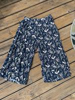 Hippie Hosenrock Culotte Blumen vintage Sommerhose 70er 38 40 Hessen - Pohlheim Vorschau