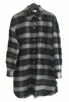 Damen Holzfäller Hemdkleid Schwarz/Graublau kariert Gr. XS – H&M Saarland - Namborn Vorschau