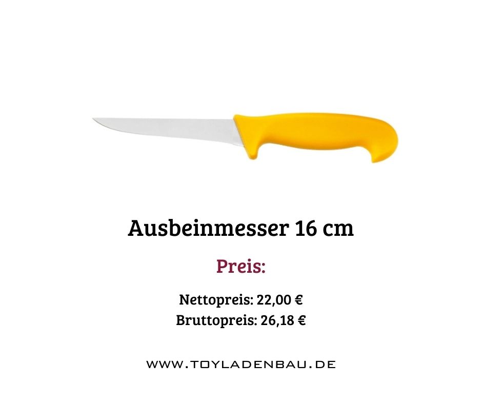 Kochmesser, Garniermesser, Stechmesser, Ausbeiner, Kebabmesser, Blockmesser Gastronomie, Gastrobedarf, Ladeneinrichtung, Dönerladen, Dönerbude, Imbiss, Pizzeria, Metzgerei in Herne