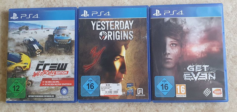 3 PS4 Spiele in Jena