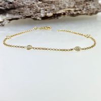 *WERT 1.350,- Brillant Armband 750/ 18 Karat Gelbgold 822 YYX Nordrhein-Westfalen - Mülheim (Ruhr) Vorschau