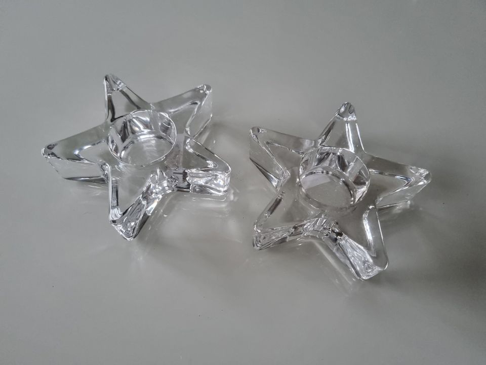 Butlers Teelichthalter Sternform Stern Glas Deko kerzen in  Nordrhein-Westfalen - Gladbeck | eBay Kleinanzeigen ist jetzt Kleinanzeigen