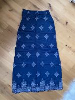 High waist Rock lang Boho blau weiß Gr.XS Hessen - Freigericht Vorschau