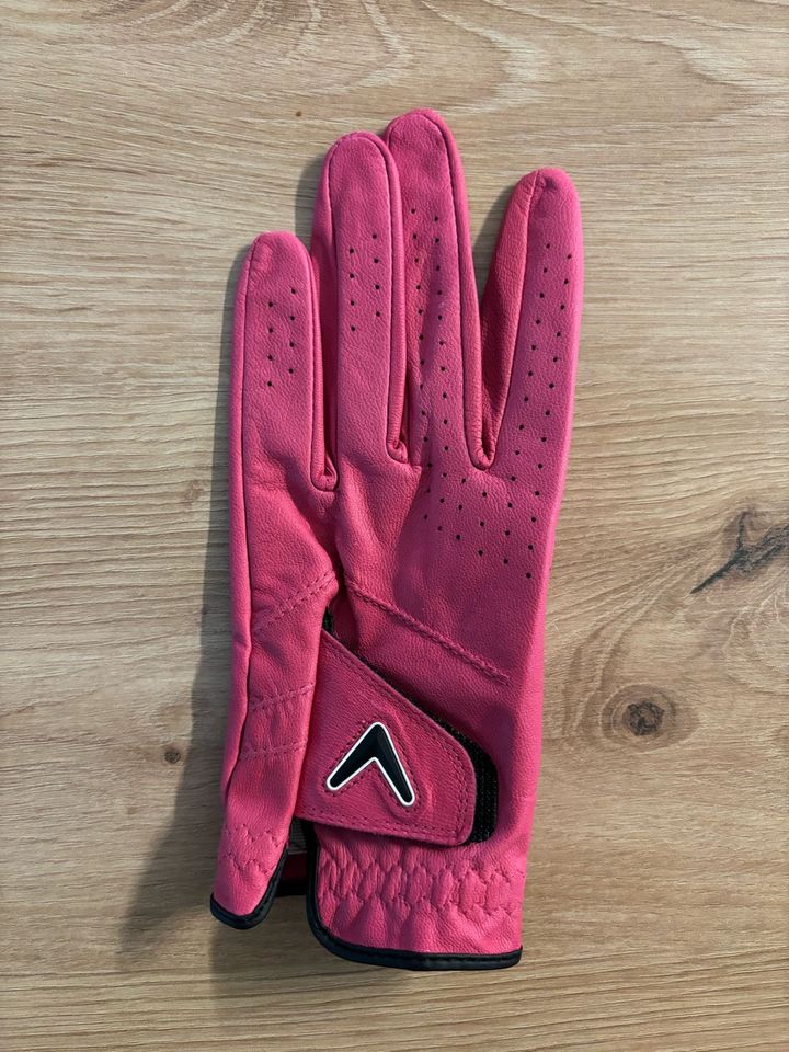 Golfhandschuh Damen L links pink NEU Callaway OVP in Traunreut