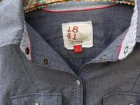 schöne Bluse im Jeans Look * C & A * Baumwolle * Gr. 40 Nordrhein-Westfalen - Löhne Vorschau