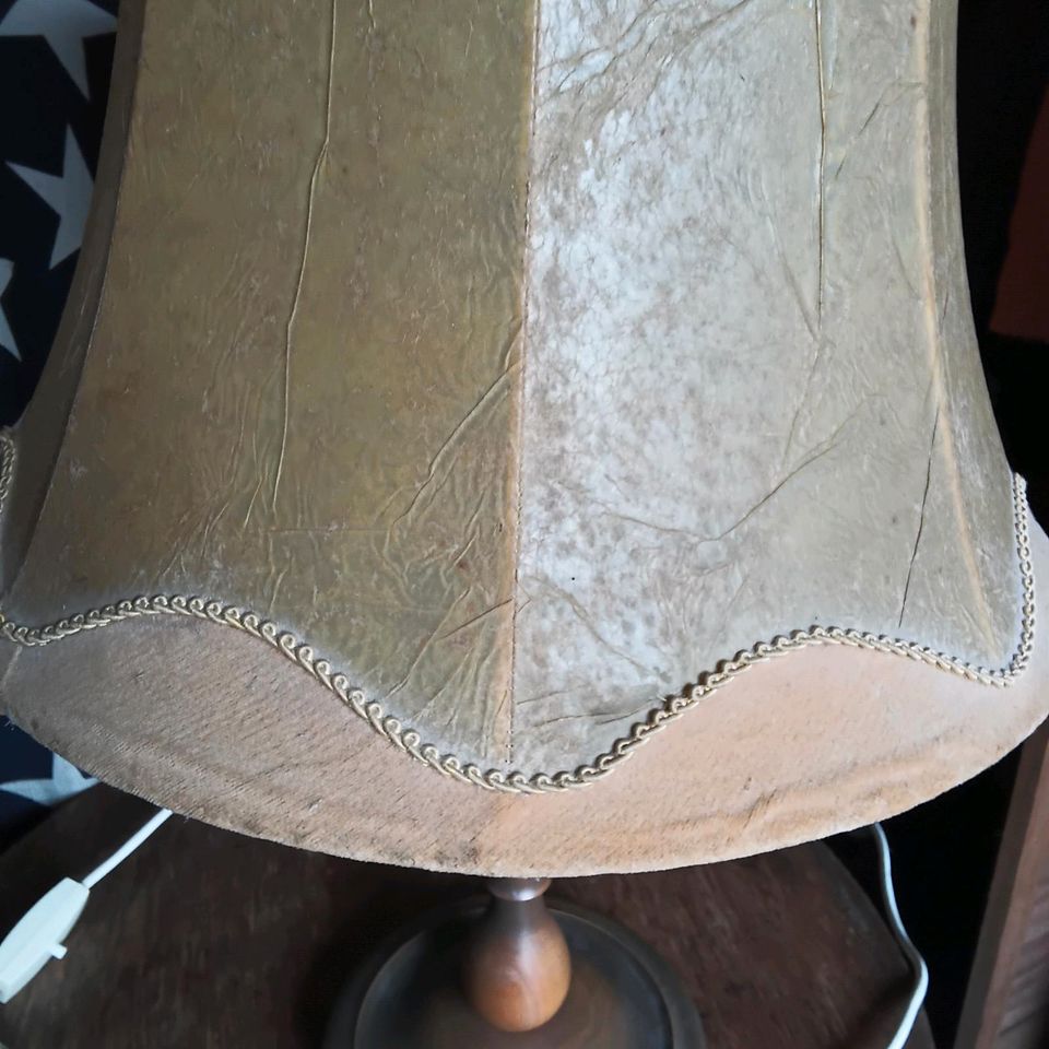 Temde Tischlampe vintage in Ahrensburg