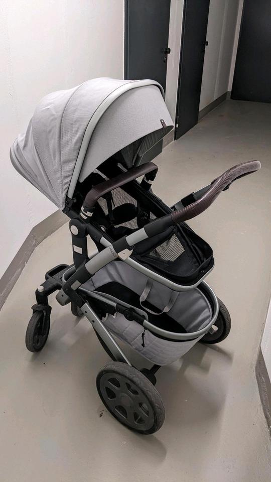 Joolz Geo 2 Quadro Grigio Kinderwagen Babyschale in Ettlingen