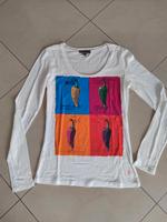 Comma Damen T-Shirt weiß gr.36 Hessen - Dornburg Vorschau